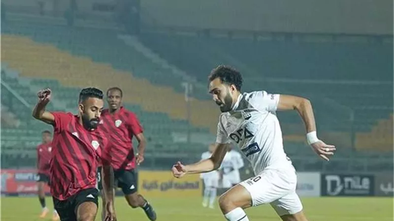 التعادل السلبى يحسم الشوط الأول من مباراة طلائع الجيش وزد