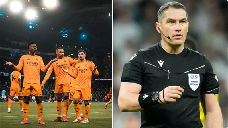إشتفان كوفاتش حكما لمباراة ريال مدريد والمان سيتي في دوري الابطال