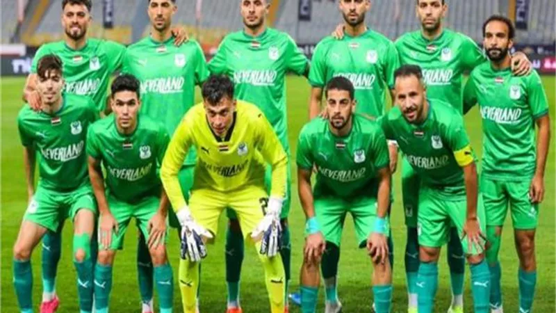 تشكيل المصري لمواجهة غزل المحلة في الدوري المصري