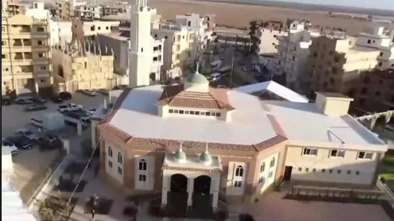افتتاح مسجد جديد بالحي المتميز و مدرسة تعليم أساسي بالنوبارية الجديدة