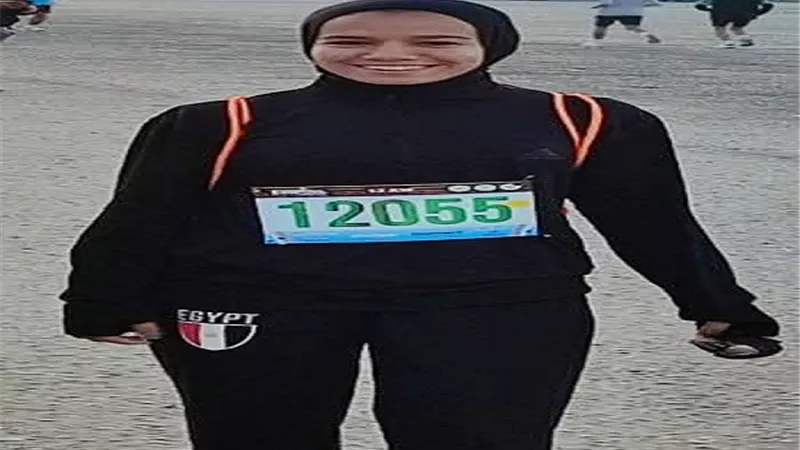 منة عيسى الأقصرية أسرع طالبة على مستوى مدارس الجمهورية