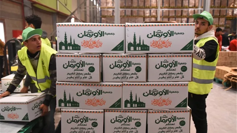تجهيز5 آلاف كرتونة استعدادًا لتوزيعها بالشرقية قبل رمضان