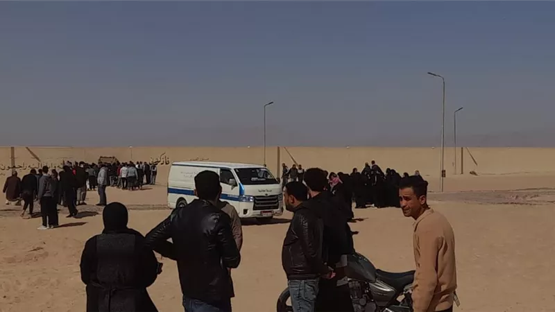 طور سيناء تودع سائق حادث 