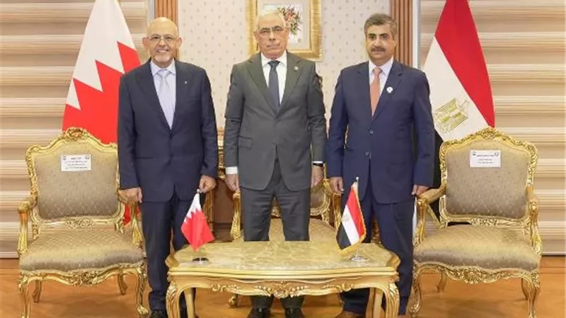 النائب العام يستقبل نظيره البحرينى ورئيس محكمة التمييز