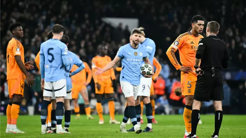 مبابى يقود ريال مدريد لدور الـ 16 بدورى الأبطال بثلاثية فى شباك السيتى