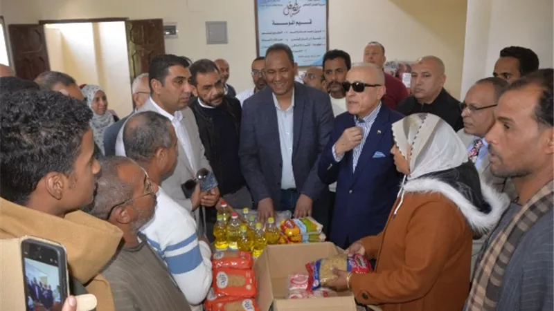 الأقصر تُضاعف حجم المساعدات المرسلة إلى قطاع غزة