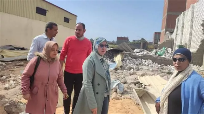ازالة مخالفات وتعديات بقرية أبيس 2 شرق الاسكندرية
