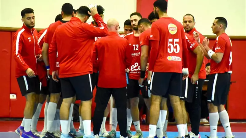 رجال اليد الأهلي في مواجهة صعبة امام البنك الأهلي في الدوري