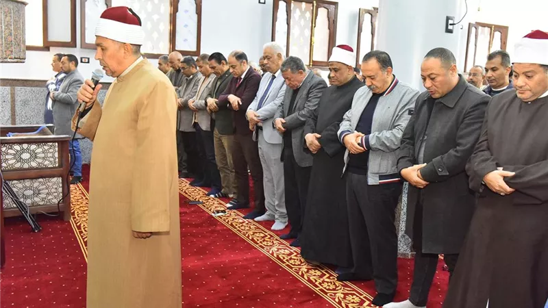 محافظ أسيوط يفتتح مسجد آل السليمانية بقرية بني حسين