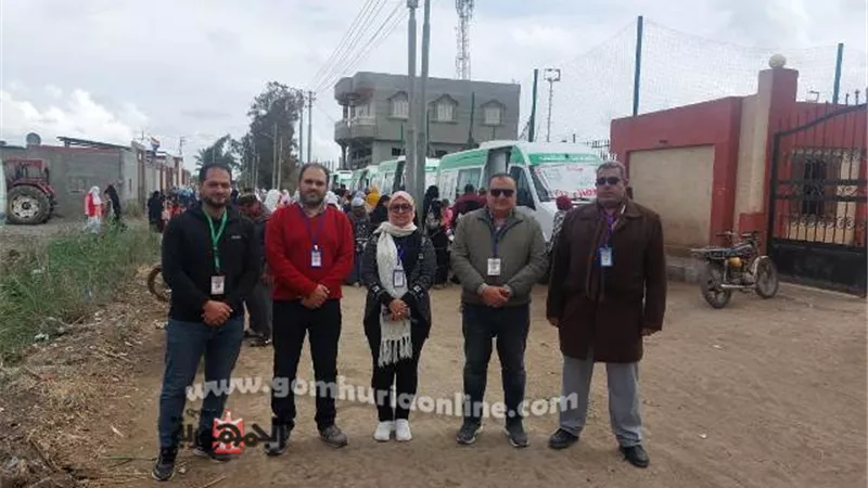 علاج ١٨١٩ مواطنا بالمجان في قافلة طبية بدمياط