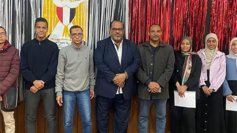 قفط الثانوية تشارك في نهائيات أوائل الطلبة بمنافسات القطاع الخامس