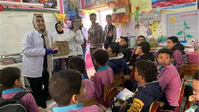 جامعة قناة السويس تنظم حملة توعوية صحية لـ 1220 طالباً