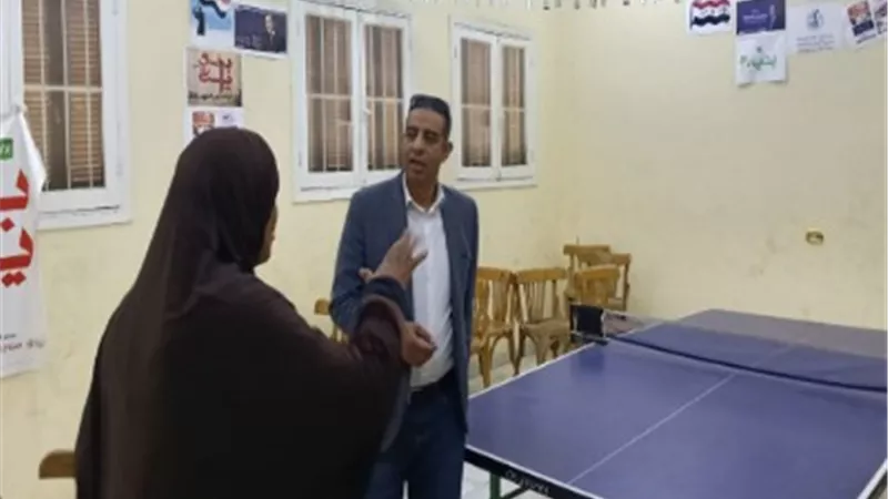 الفرماوى يواصل متابعة أنضباط العاملين بمراكز شباب القليوبية