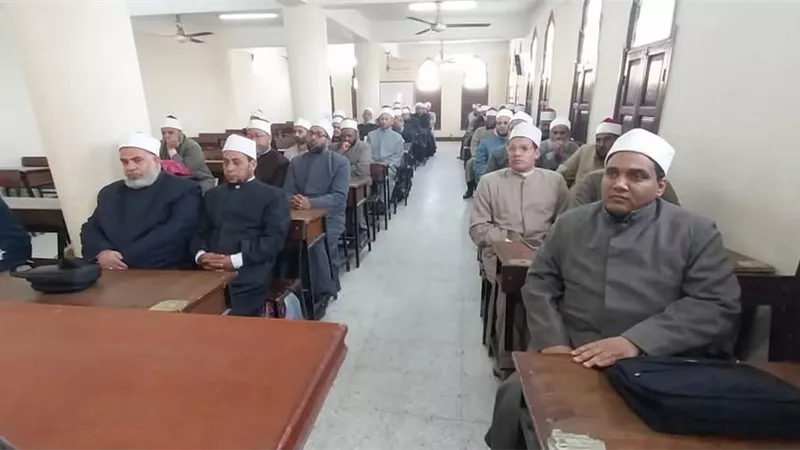أولي فاعليات دورة فقه الصيام للأئمة بمديرية أوقاف المنيا