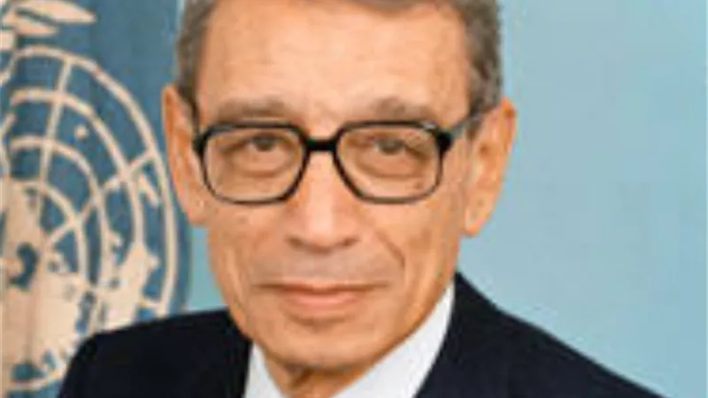 الذكري التاسعة لوفاة صاحب أرفع منصب عالمي لمصر في الخارج