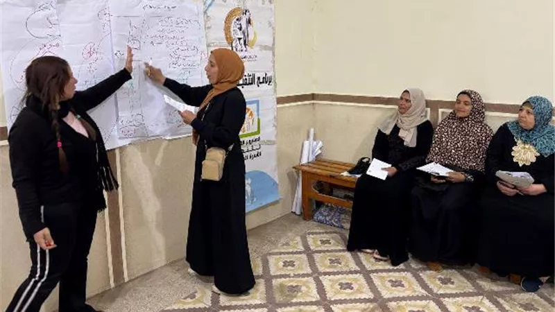 8 دورات تدريبية للمراة الريفية على التثقيف المالى بايتاى البارود