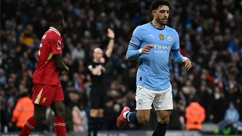 تقييم عمر مرموش في مباراة مان سيتي وليفربول بالدوري الإنجليزي