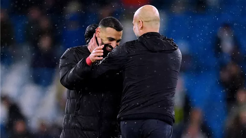 ماذا قال جوارديولا على أداء محمد صلاح فى مباراة ليفربول والسيتى؟
