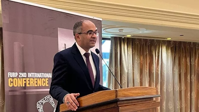 نائب وزير الإسكان يلقي كلمة بمؤتمر التخطيط الابتكاري