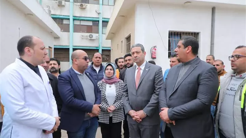 محافظ دمياط يتفقد مستشفى السرو ..صور