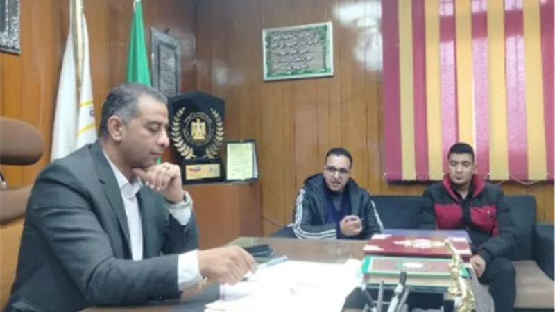 الفرماوى يناقش خطة العمل مع مسئولى الكيانات الشبابية بالقليوبية