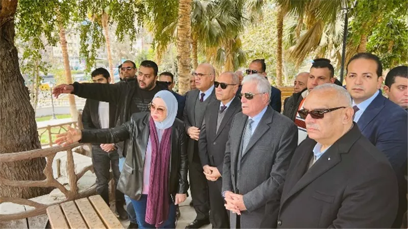 جهاز ماسبيرو يعلن تفاصيل زيارة مستشار رئيس الجمهورية لحديقة الأزبكية