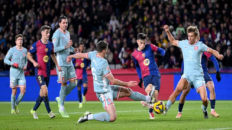 موعد مباراة برشلونة وأتلتيكو مدريد فى نصف نهائى كأس ملك اسبانيا