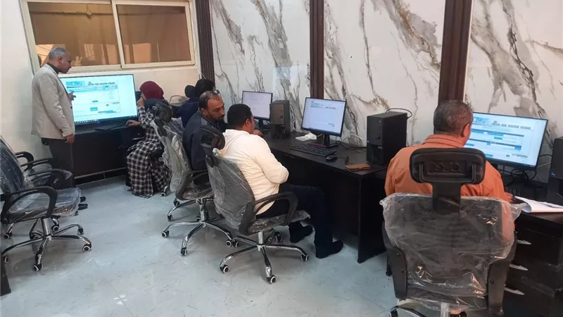 إنتهاء تدريب موظفى ديوان محافظة الأقصر على المنظومة التكنولوجى
