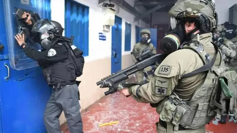 الاحتلال يواصل عمليات قمع الأسري الفلسطينيين.. في السجون الإسرائيلية