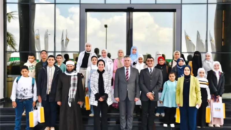 القوات المسلحة تنظم زيارة للأطفال الأيتام إلى الأكاديمية العسكرية