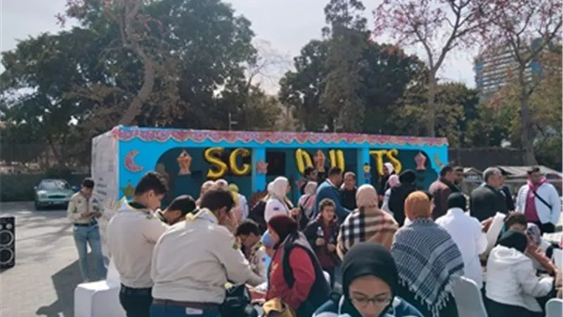 جوالة جامعة عين شمس تنظم احتفالية بمناسبة شهر رمضان المبارك