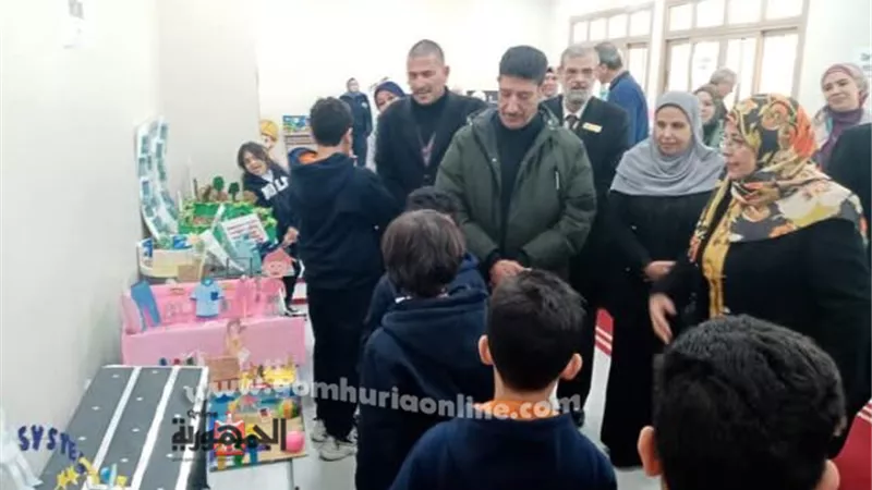 إفتتاح المعرض الدائم للمواد الدراسية بدمياط الجديدة