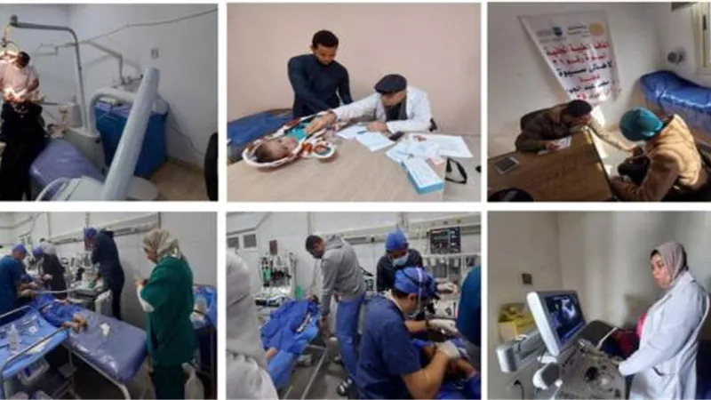 محافظ مطروح يثمن جهود المشاركات المجتمعية المشاركة في قوافل سيوة