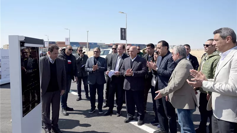 مدبولى يفتتح مجمع المصانع الجاهزة التابع لشركة التنمية الرئيسية
