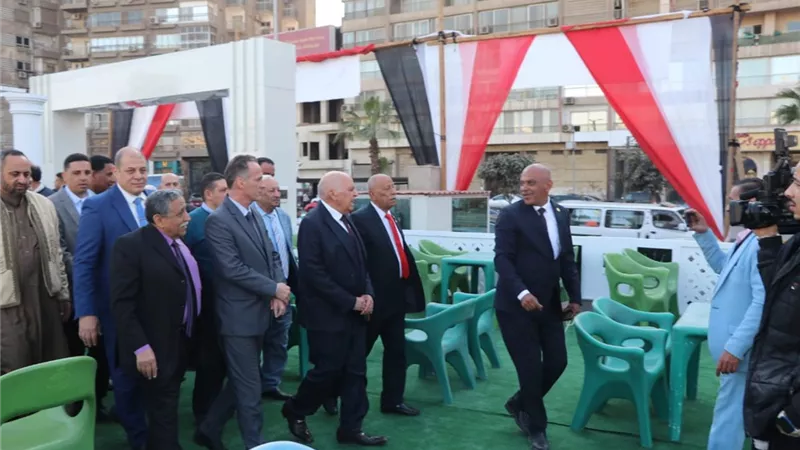 خلف الزناتي يفتتح نادى المعلمين بالجيزة بعد تطويره