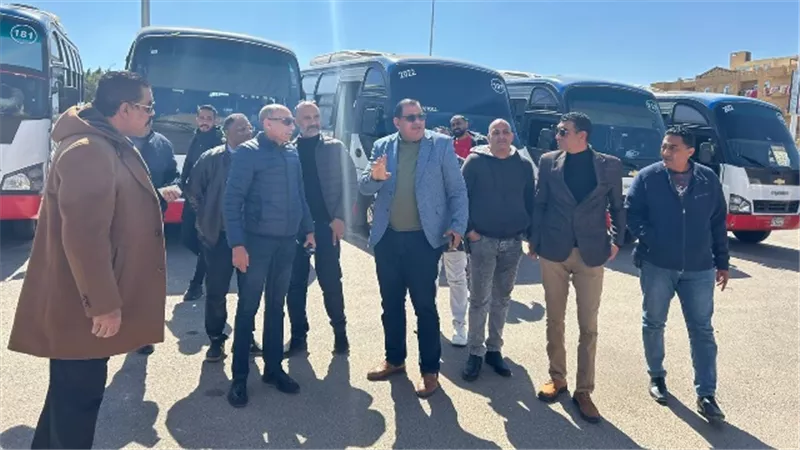 جهاز الشروق يعلن 4 عن خطوط مواصلات جديدة بعدد 16 أتوبيس.. صور