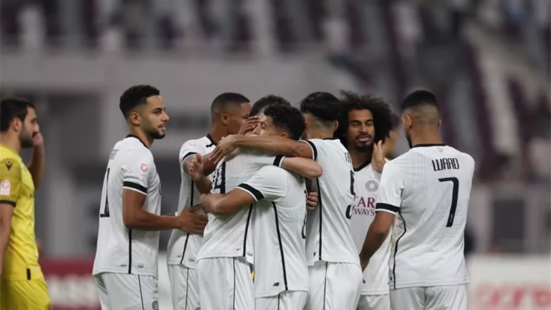 السد يقسو على الغرافة برباعية ويتصدر الدورى القطرى