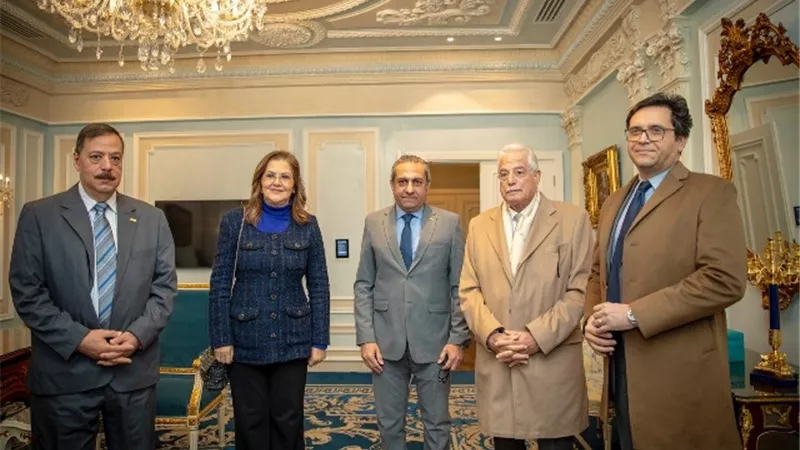 العاصمة الادارية تستقبل مستشار رئيس الجمهورية للتنمية والتطوير بالصور