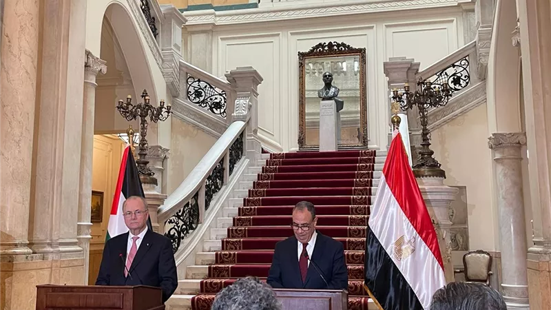 وزير الخارجية: توافق في الرؤى مع الحكومة الفلسطينية لترتيبات الأمن والحوكمة بغزة