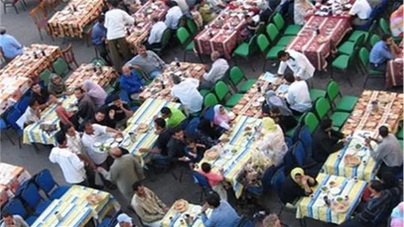 اقامة موائد الرحمن في جميع المحافظات