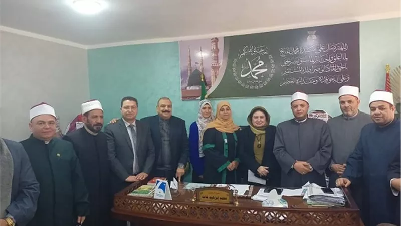 وفد أكاديمي يهنئ حامد بتوليه منصب وكيل وزارة الأوقاف بالشرقية