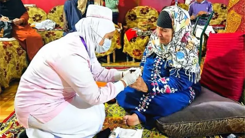 الخدمات الصحية لجميع اهالينا بالسويس ضمن حملة رمضانك بصحة