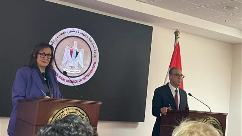 وزير الخارجية: هناك اتفاق أوروبى على دعم أمن مصر المائى