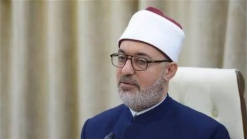 المفتي يدين قرار الكيان الإسرائيلي بوقف إدخال المساعدات إلى غزة