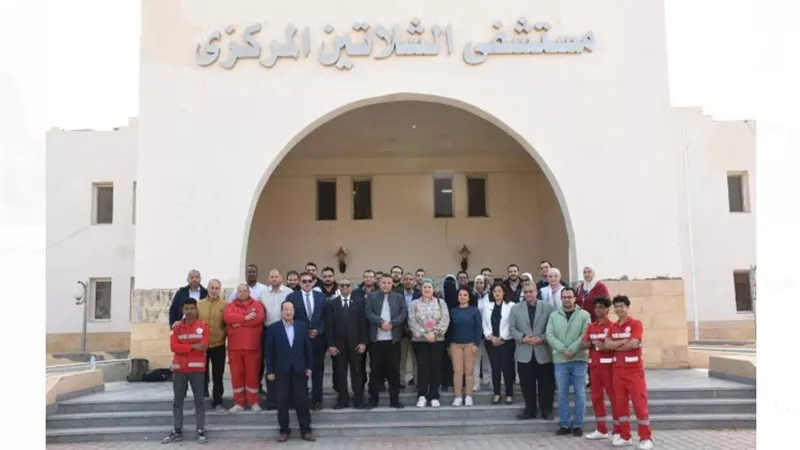 7850 مستفيدا من قافلة جامعة عين شمس الطبية لحلايب وشلاتين