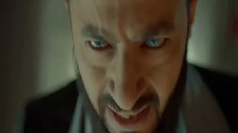 أول لقاء بين صابر وملك الجن الأحمر