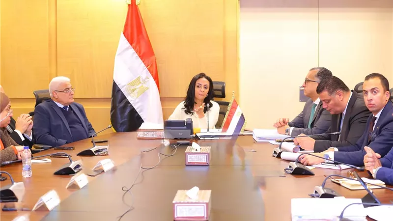 وزيرة التضامن تترأس اجتماع صندوق نظام تأمين الأسرة