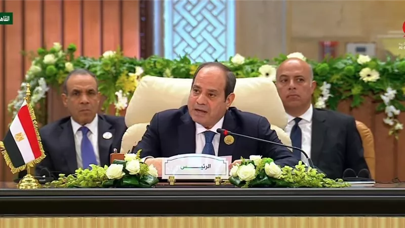 الرئيس السيسي: ندعو لدعم خطة مصر لإعمار غزة وتحقيق السلام العادل