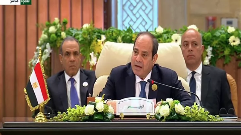 السيسي: لجنة فلسطينية مستقلة لإدارة غزة وخطة شاملة للإعمار