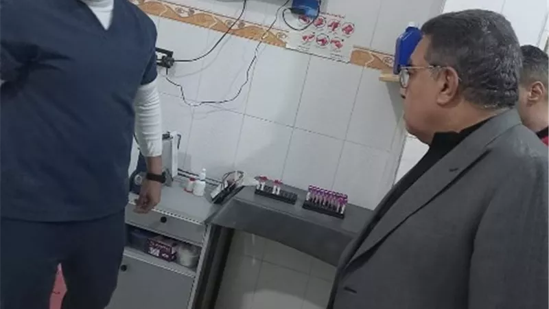 محافظ الدقهلية في جولة ليلية مفاجئة بمستشفى بلقاس ونبروه
